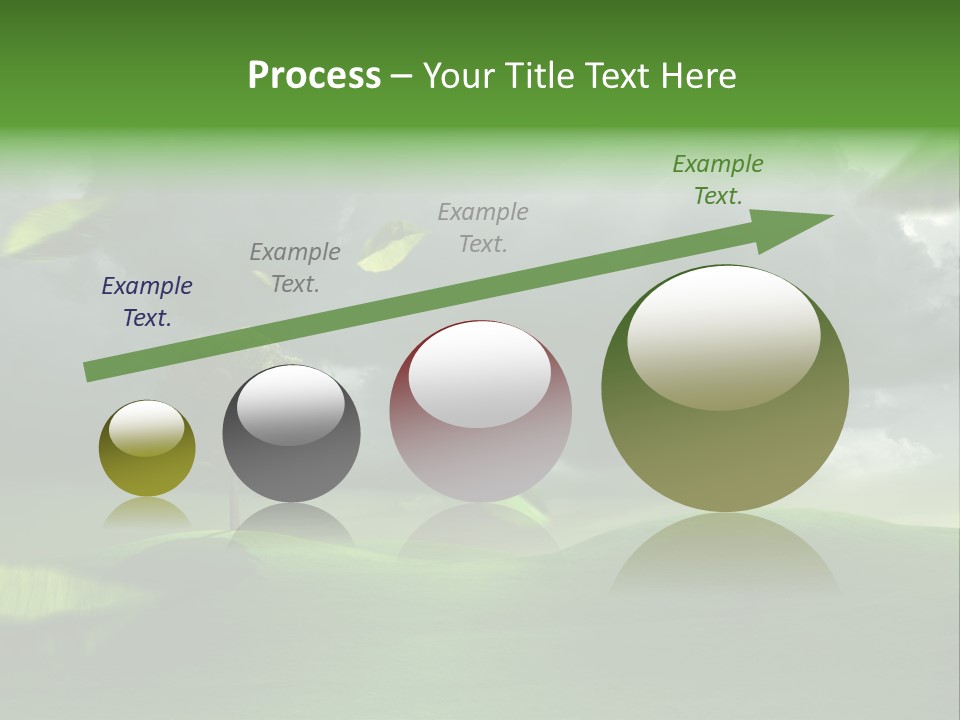 Herbstwind Turbulent Schauer PowerPoint Template