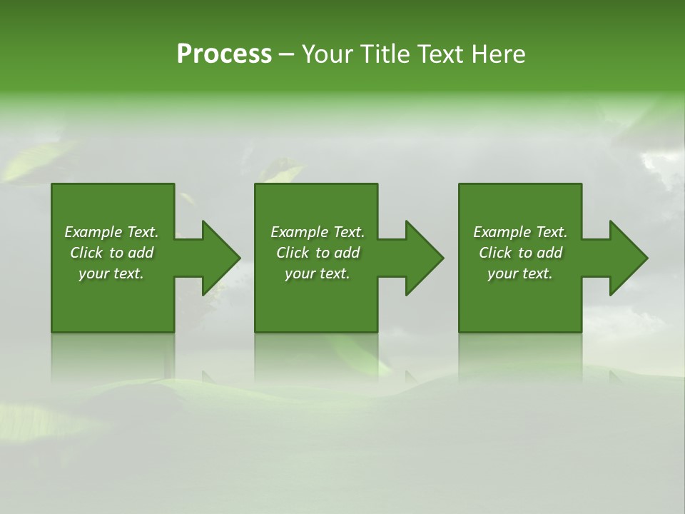Herbstwind Turbulent Schauer PowerPoint Template