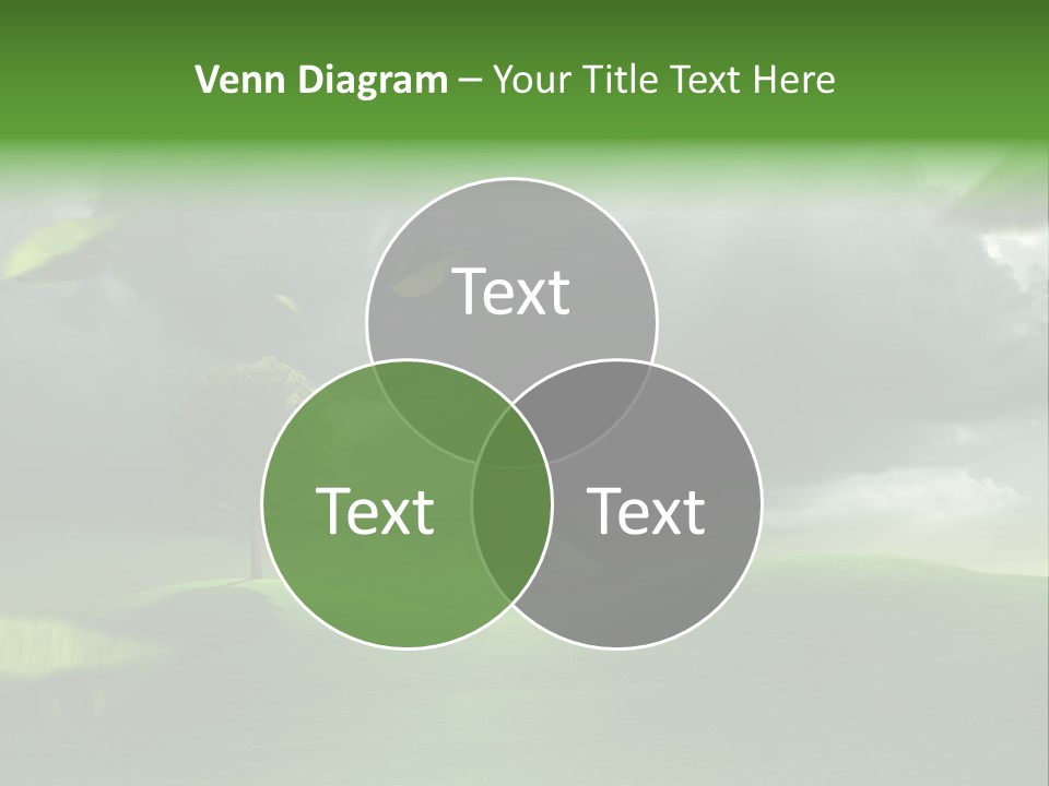 Herbstwind Turbulent Schauer PowerPoint Template
