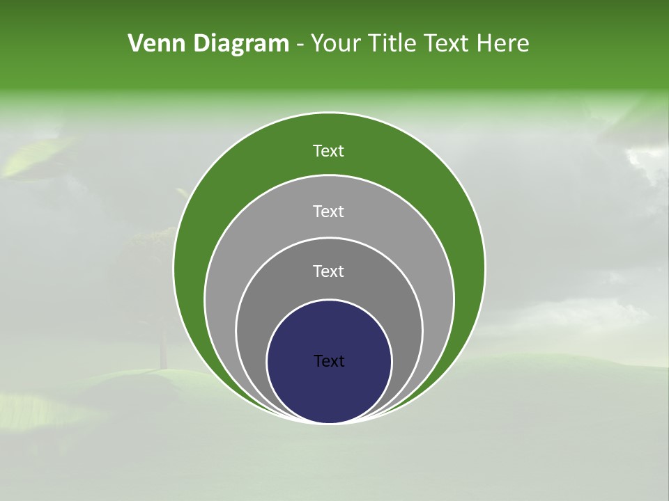 Herbstwind Turbulent Schauer PowerPoint Template