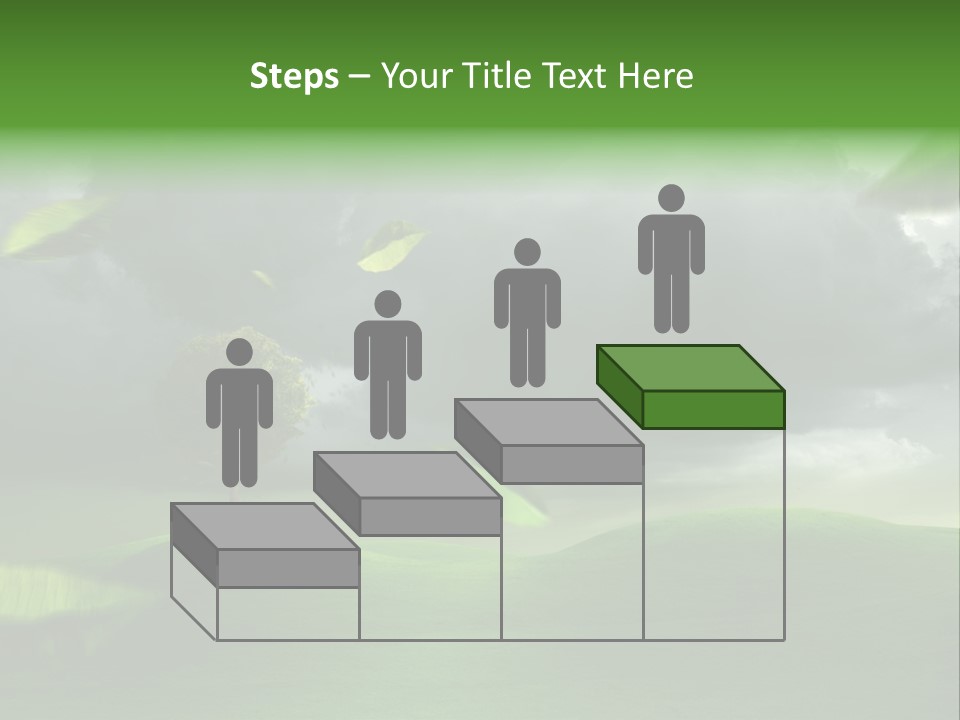 Herbstwind Turbulent Schauer PowerPoint Template