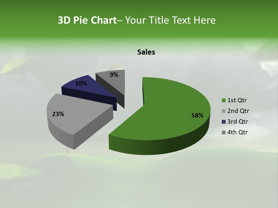 Herbstwind Turbulent Schauer PowerPoint Template