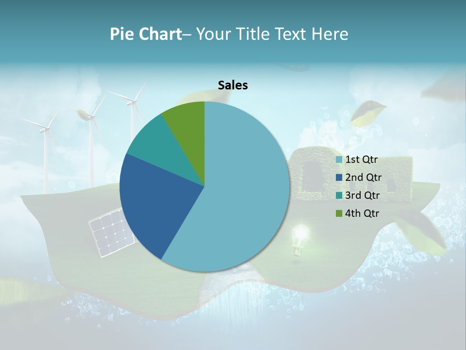 Zukunft Welt Wasserkraft PowerPoint Template