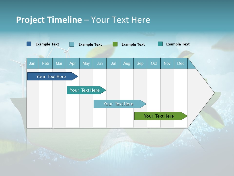 Zukunft Welt Wasserkraft PowerPoint Template