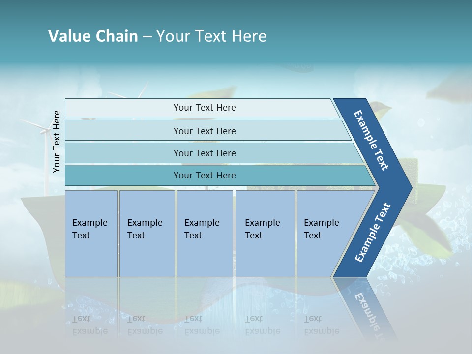 Zukunft Welt Wasserkraft PowerPoint Template