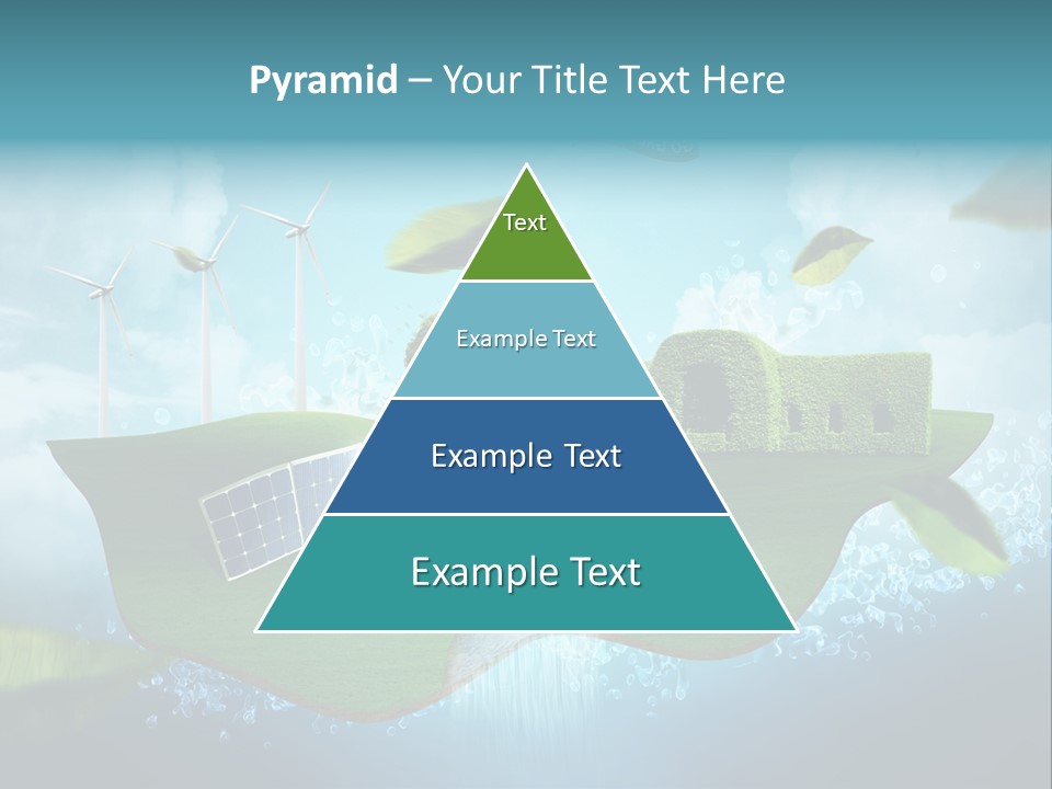 Zukunft Welt Wasserkraft PowerPoint Template