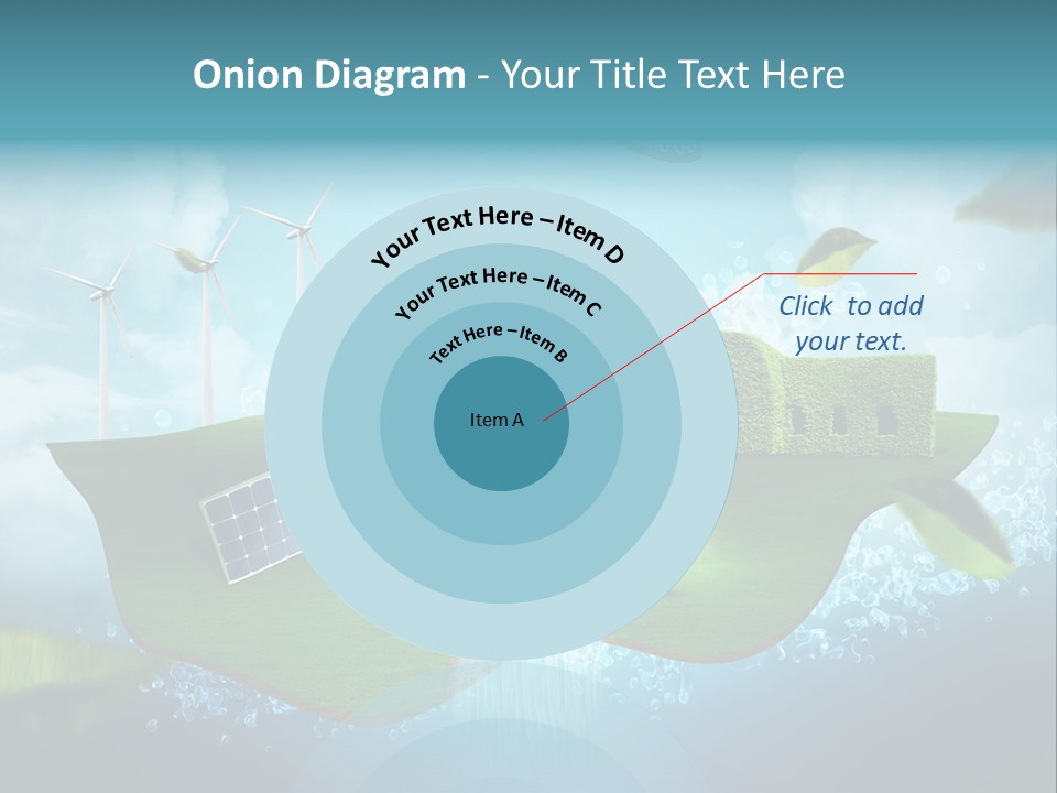 Zukunft Welt Wasserkraft PowerPoint Template