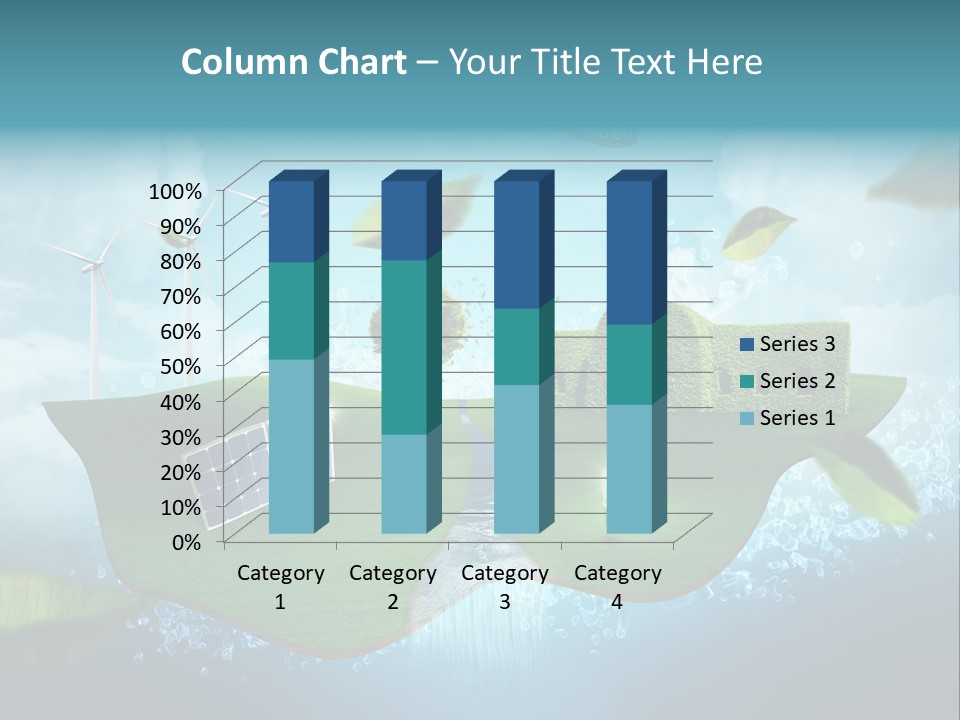 Zukunft Welt Wasserkraft PowerPoint Template