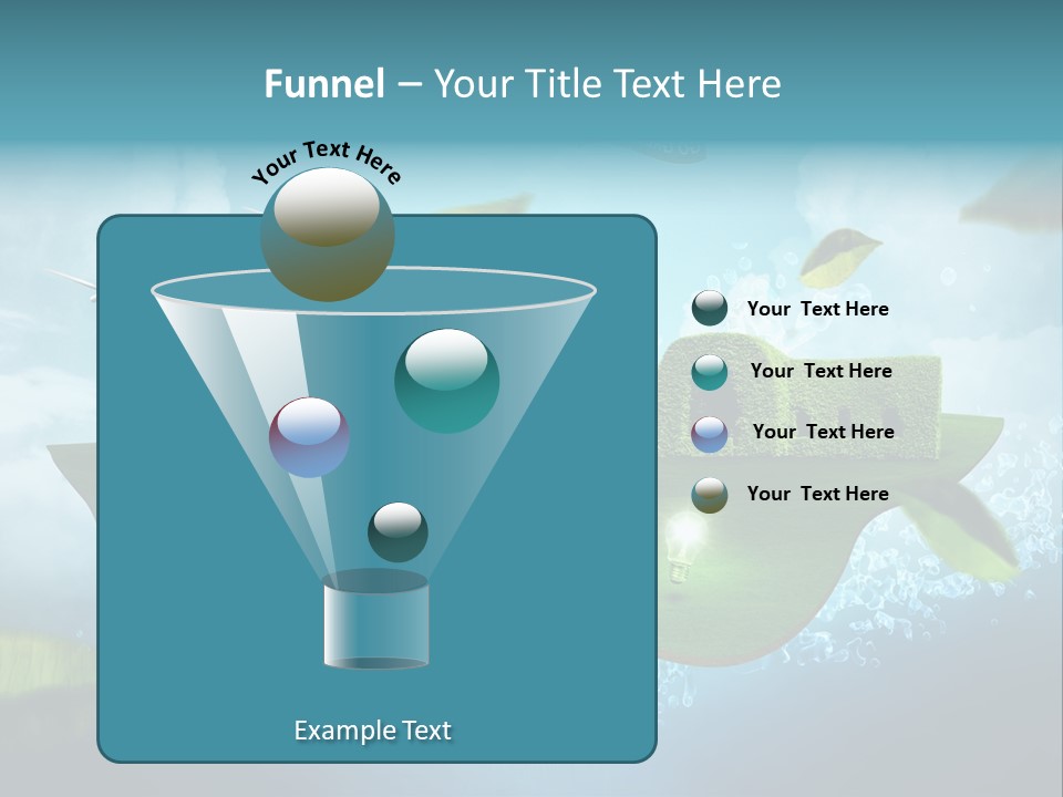Zukunft Welt Wasserkraft PowerPoint Template