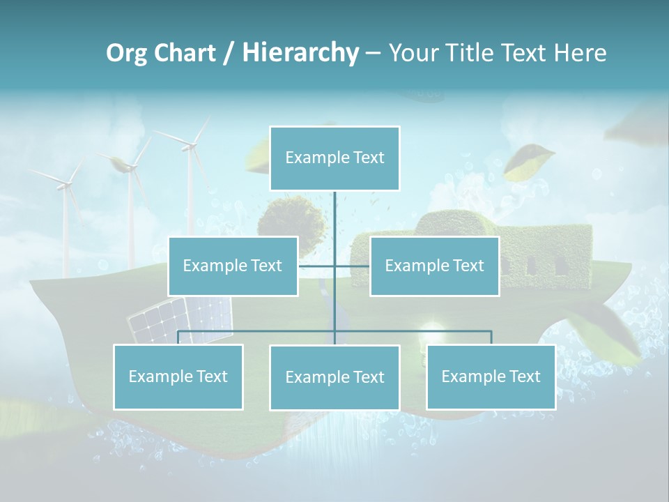 Zukunft Welt Wasserkraft PowerPoint Template