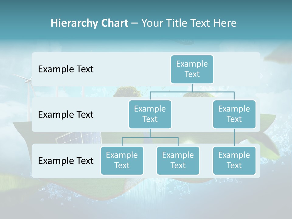Zukunft Welt Wasserkraft PowerPoint Template