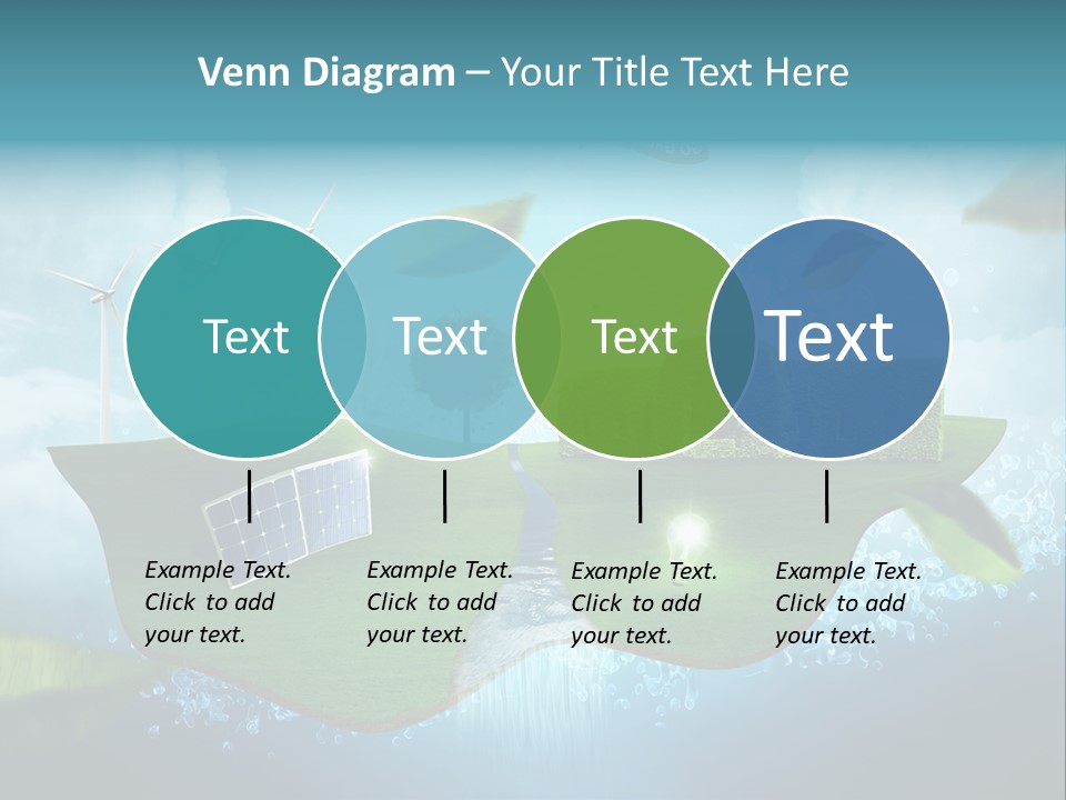 Zukunft Welt Wasserkraft PowerPoint Template