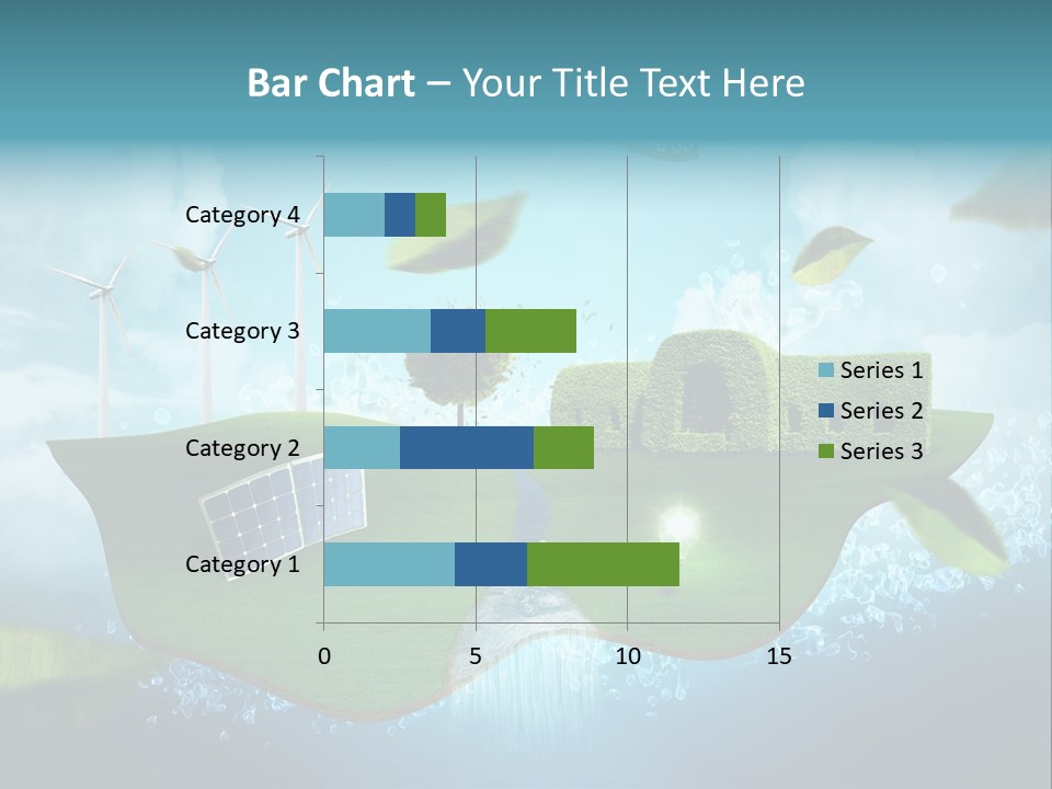 Zukunft Welt Wasserkraft PowerPoint Template