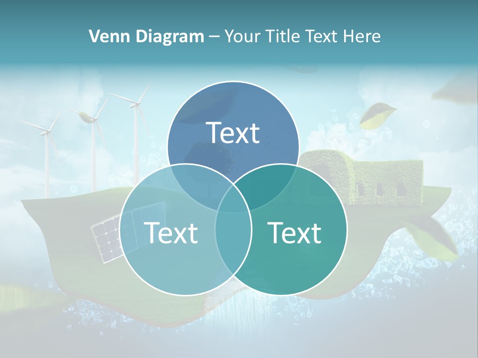 Zukunft Welt Wasserkraft PowerPoint Template