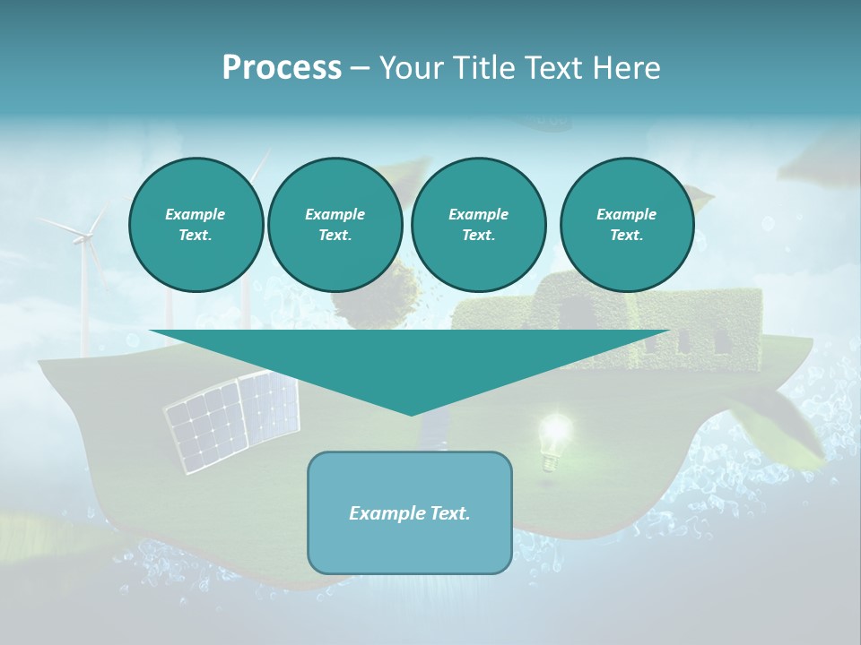 Zukunft Welt Wasserkraft PowerPoint Template