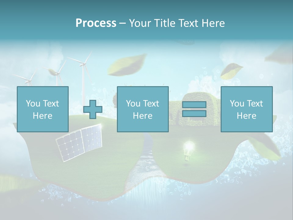 Zukunft Welt Wasserkraft PowerPoint Template