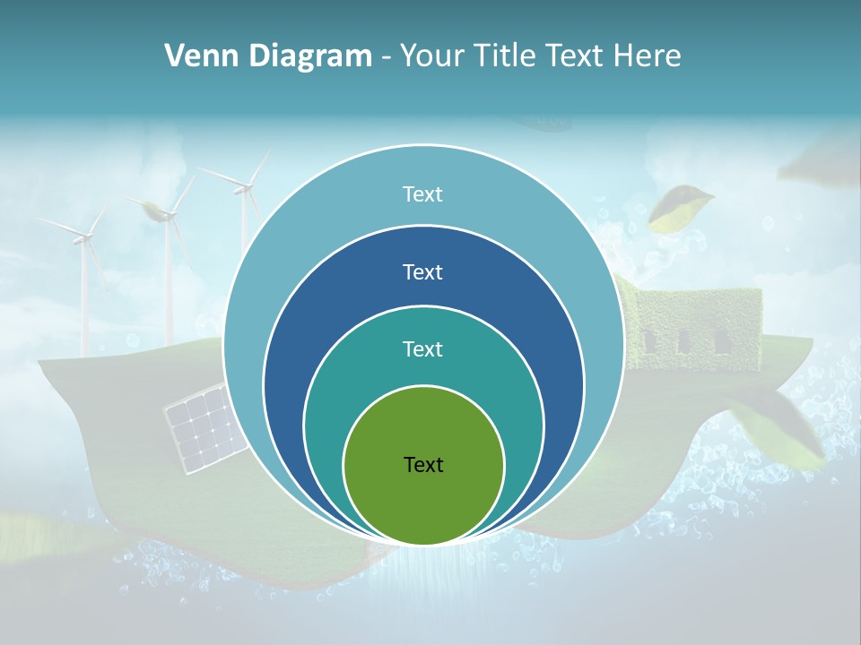 Zukunft Welt Wasserkraft PowerPoint Template