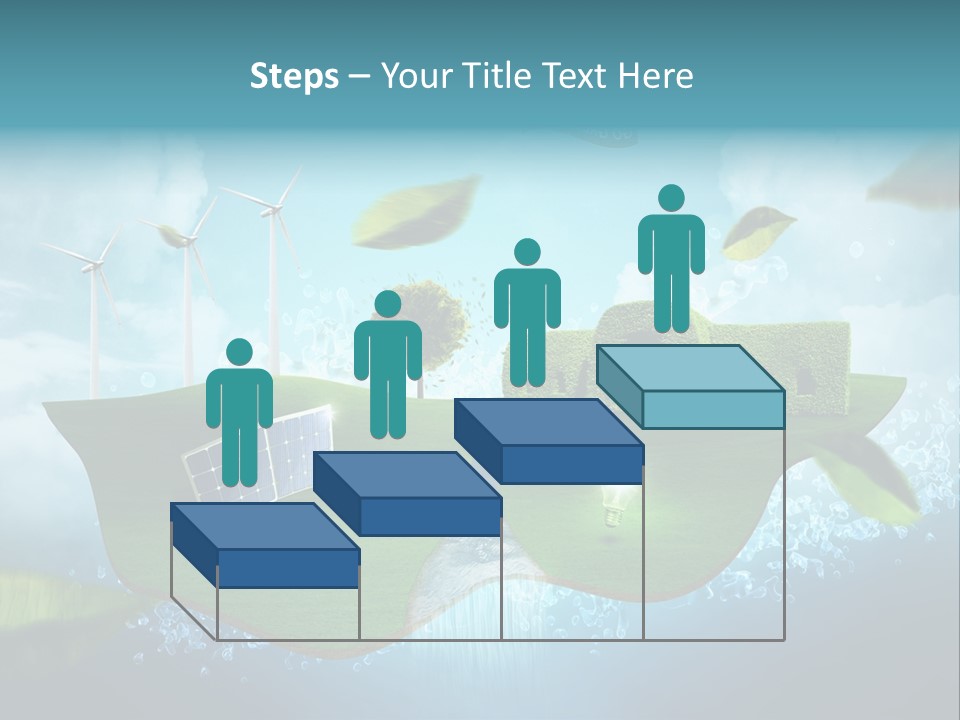 Zukunft Welt Wasserkraft PowerPoint Template