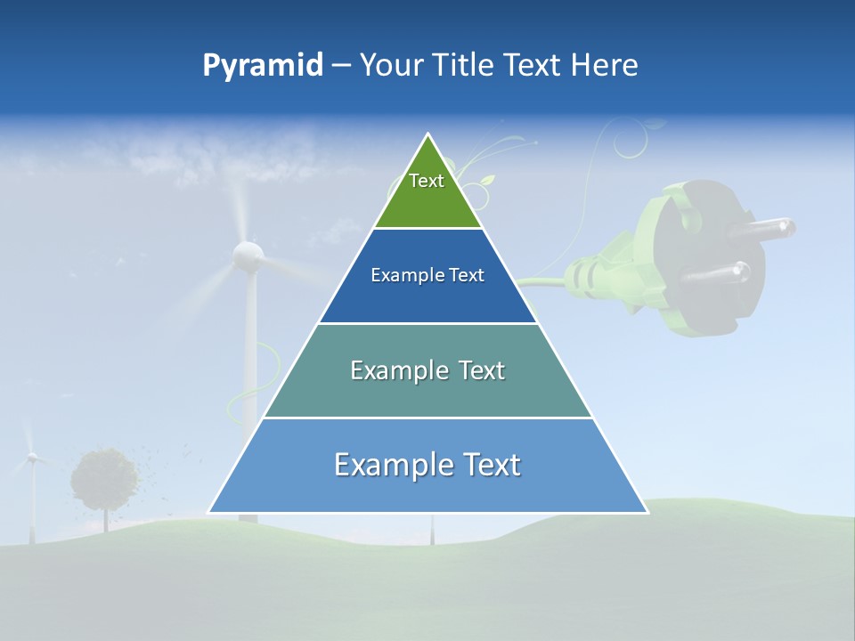 Sommer Rotor Himmel PowerPoint Template