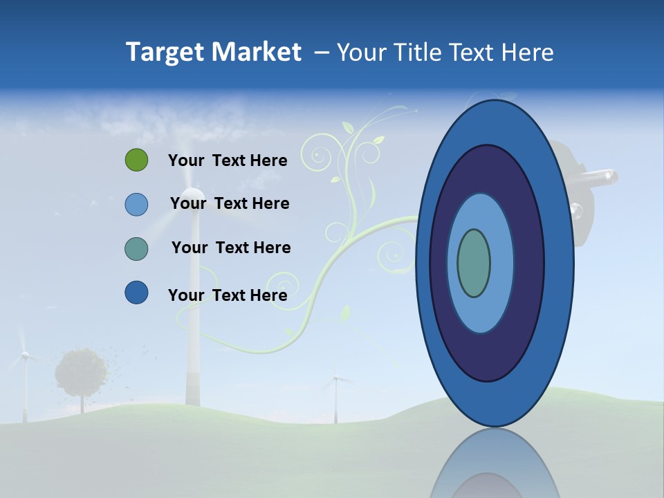 Sommer Rotor Himmel PowerPoint Template