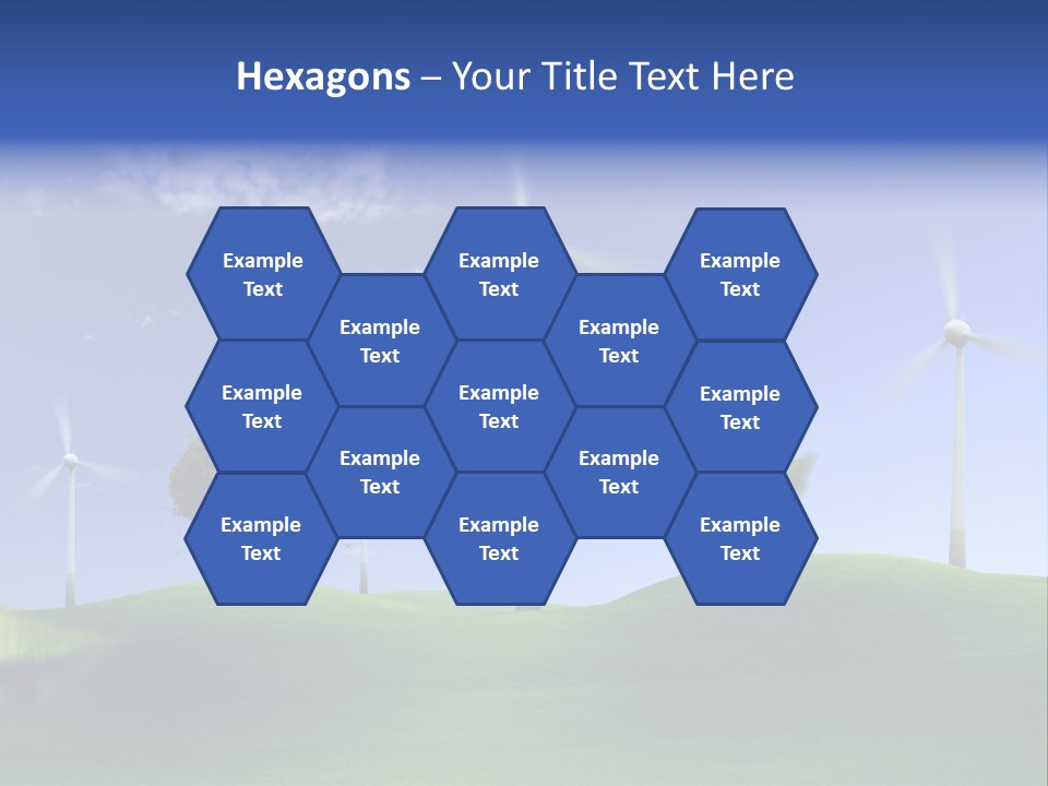 Nat Alternativ Windenergie PowerPoint Template