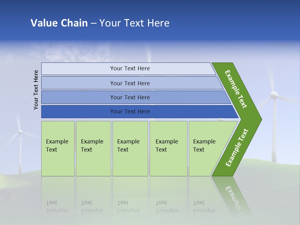 Nat Alternativ Windenergie PowerPoint Template