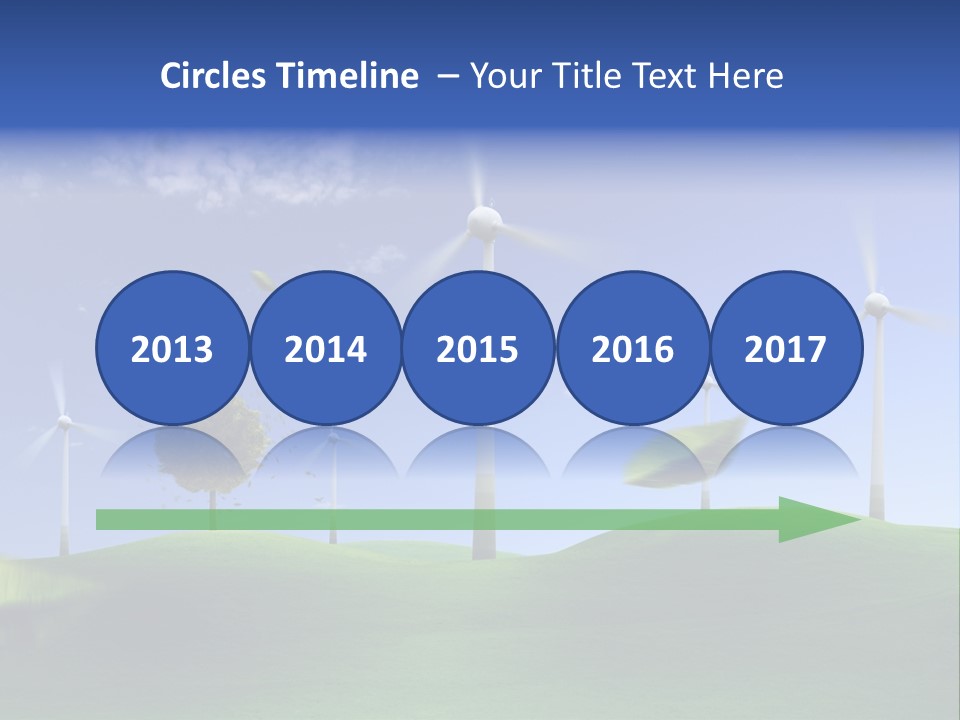 Nat Alternativ Windenergie PowerPoint Template