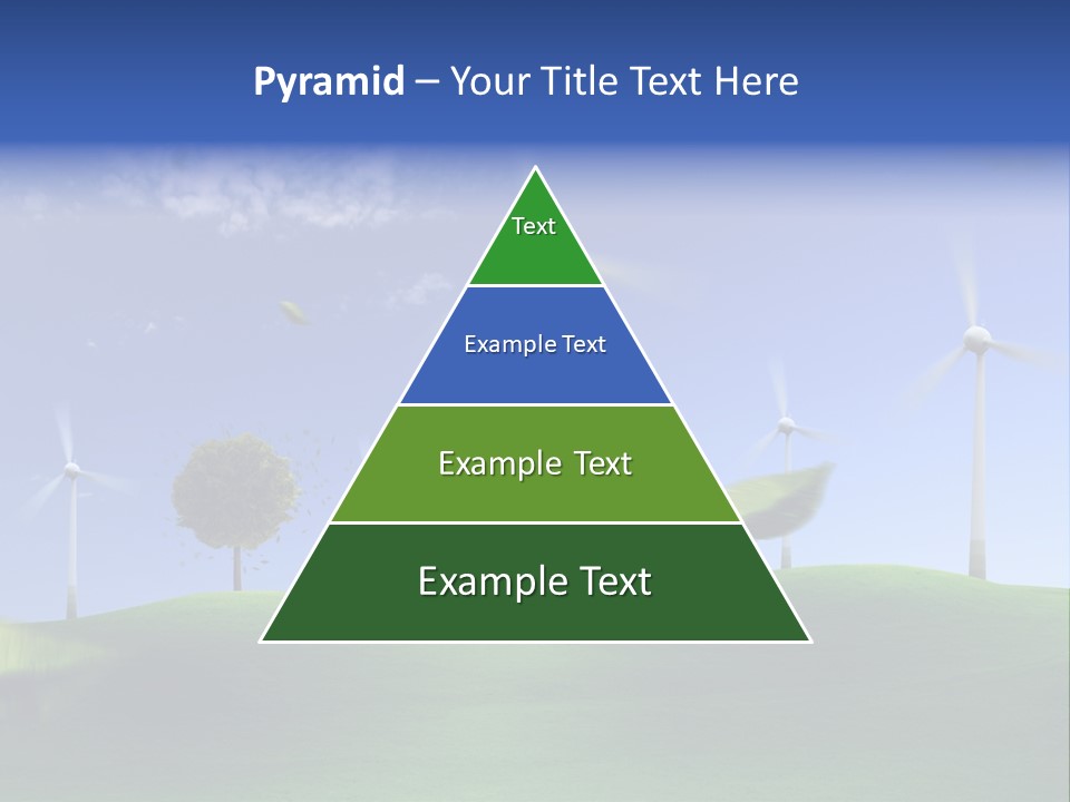 Nat Alternativ Windenergie PowerPoint Template