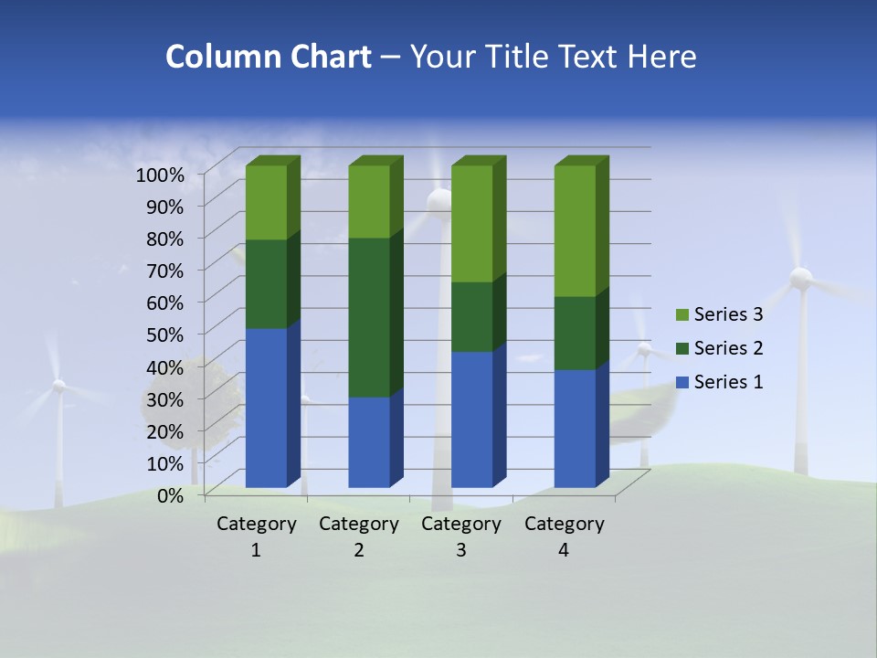 Nat Alternativ Windenergie PowerPoint Template