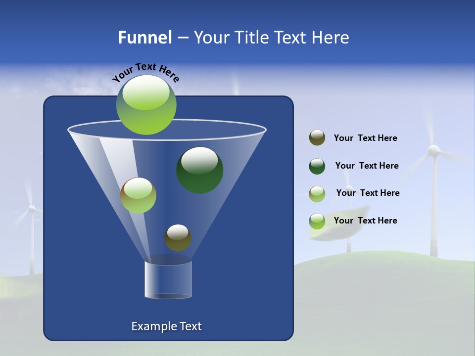 Nat Alternativ Windenergie PowerPoint Template