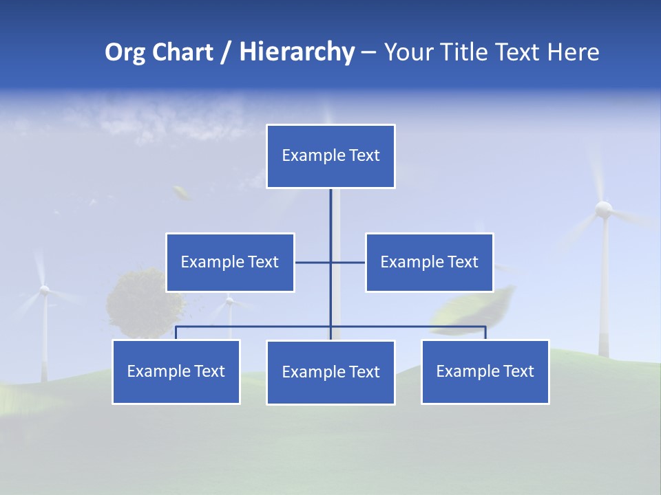 Nat Alternativ Windenergie PowerPoint Template