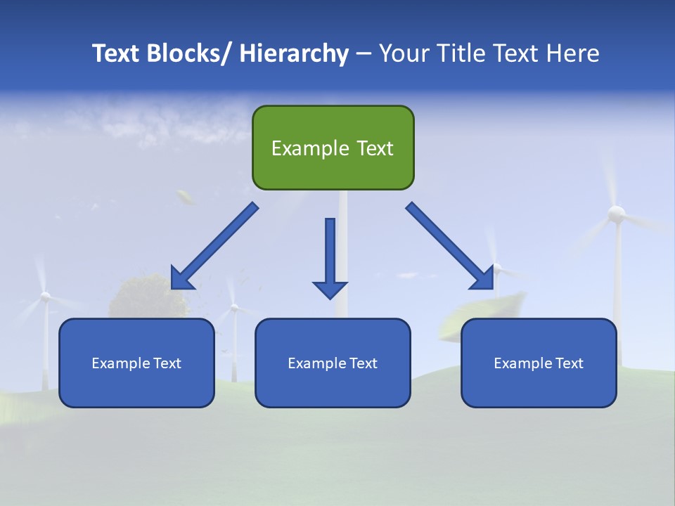 Nat Alternativ Windenergie PowerPoint Template