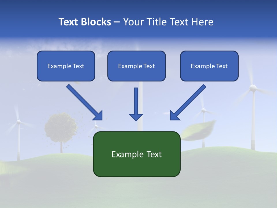 Nat Alternativ Windenergie PowerPoint Template