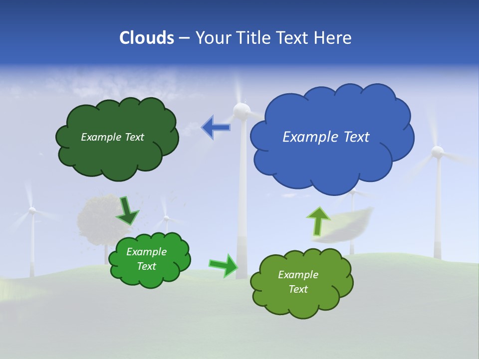 Nat Alternativ Windenergie PowerPoint Template