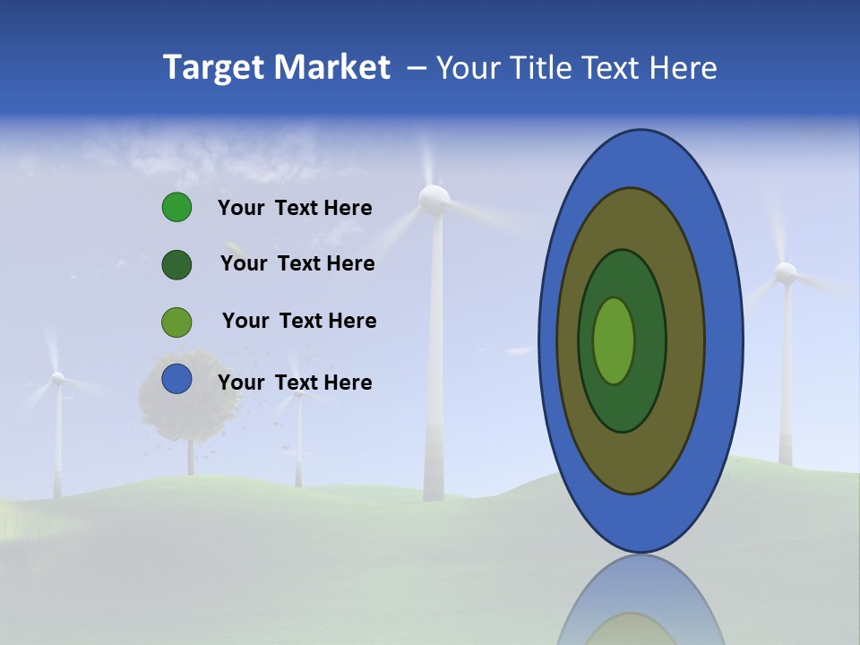 Nat Alternativ Windenergie PowerPoint Template