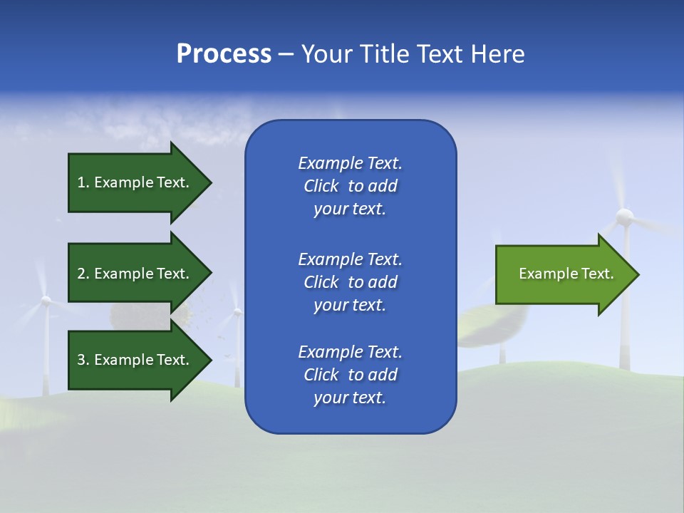 Nat Alternativ Windenergie PowerPoint Template