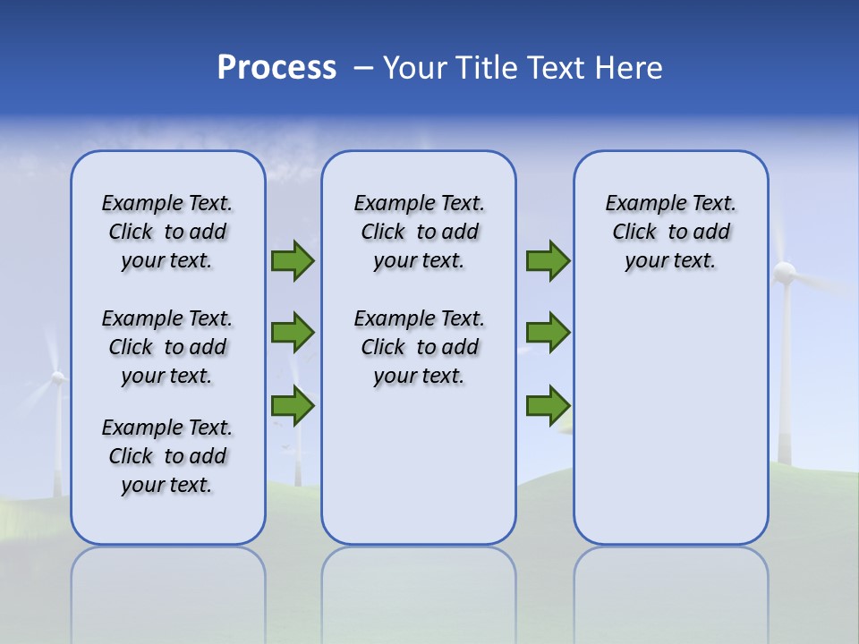 Nat Alternativ Windenergie PowerPoint Template