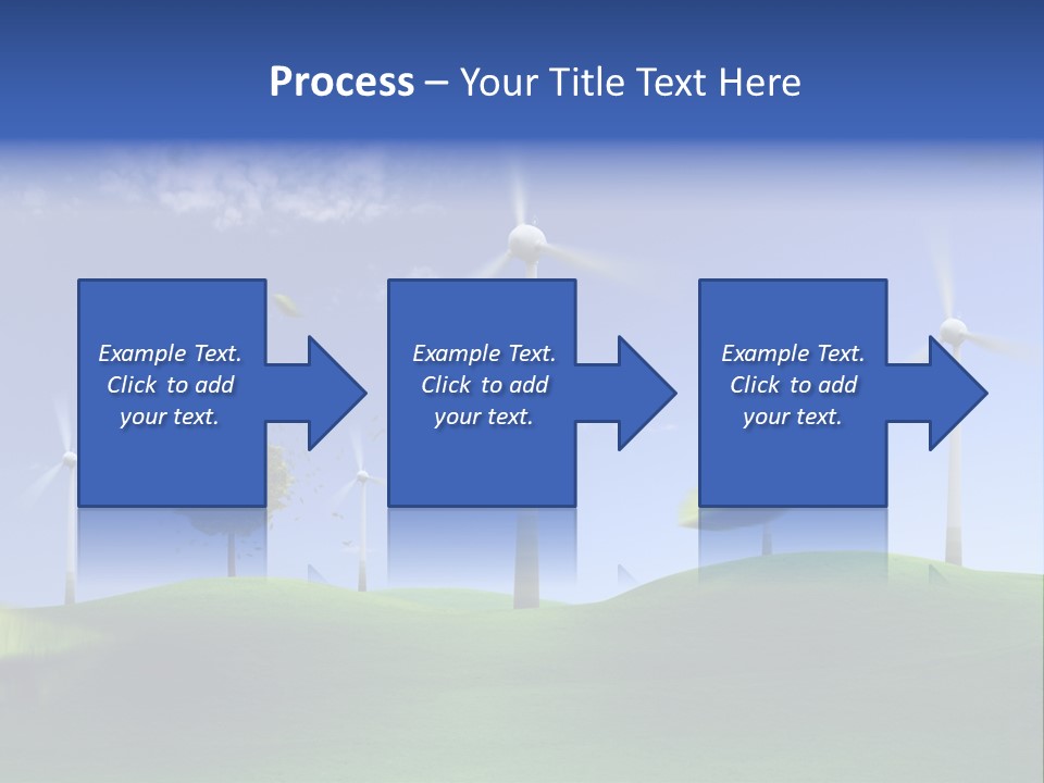 Nat Alternativ Windenergie PowerPoint Template