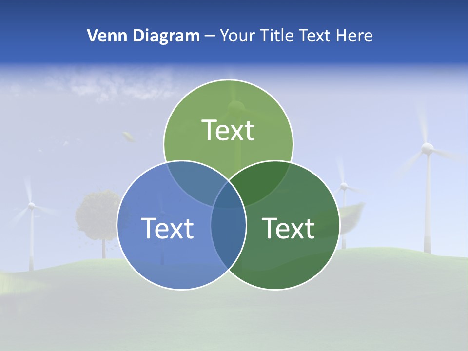 Nat Alternativ Windenergie PowerPoint Template