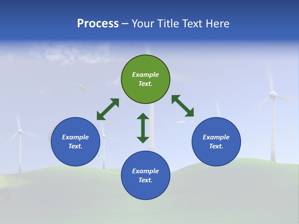 Nat Alternativ Windenergie PowerPoint Template