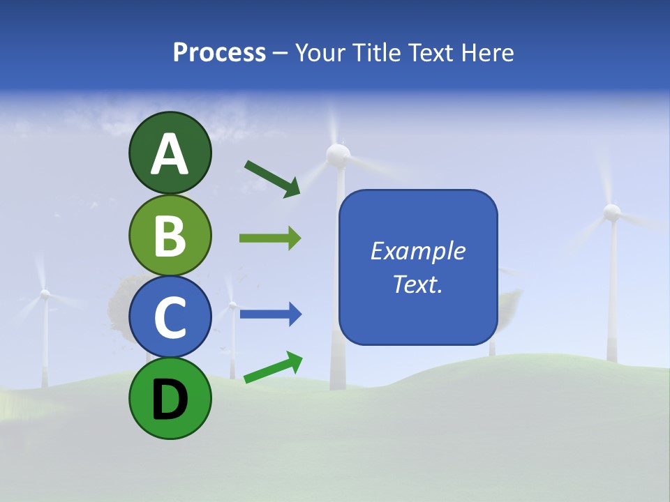 Nat Alternativ Windenergie PowerPoint Template