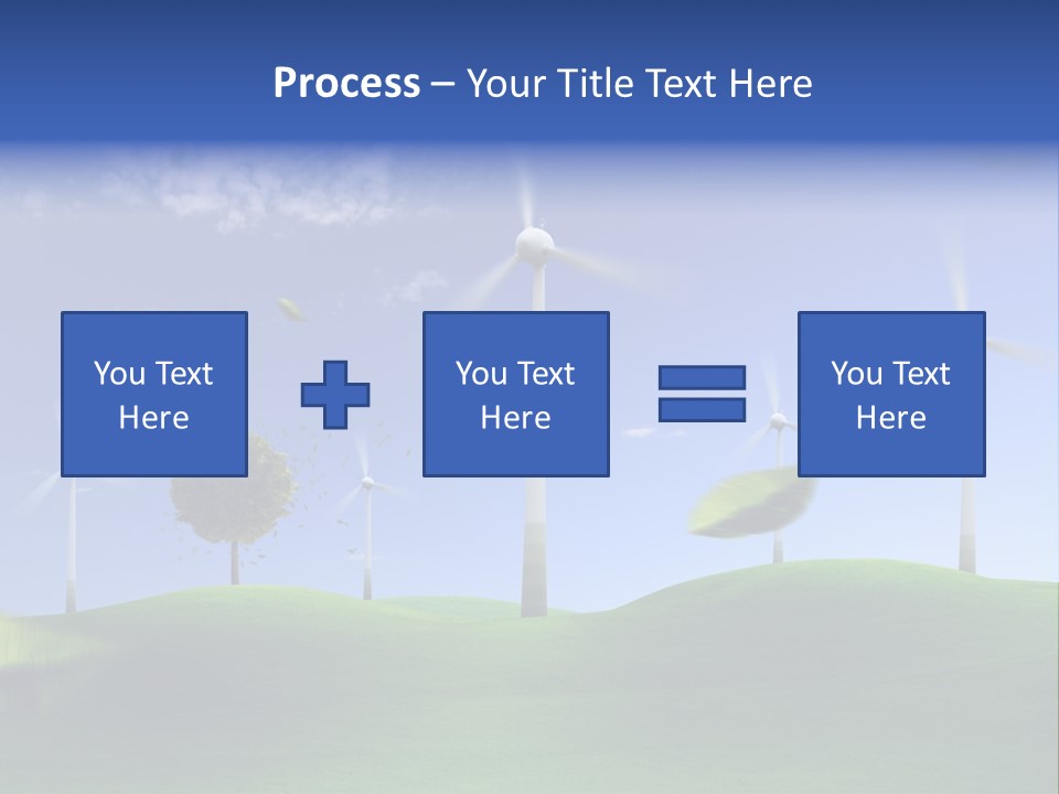 Nat Alternativ Windenergie PowerPoint Template
