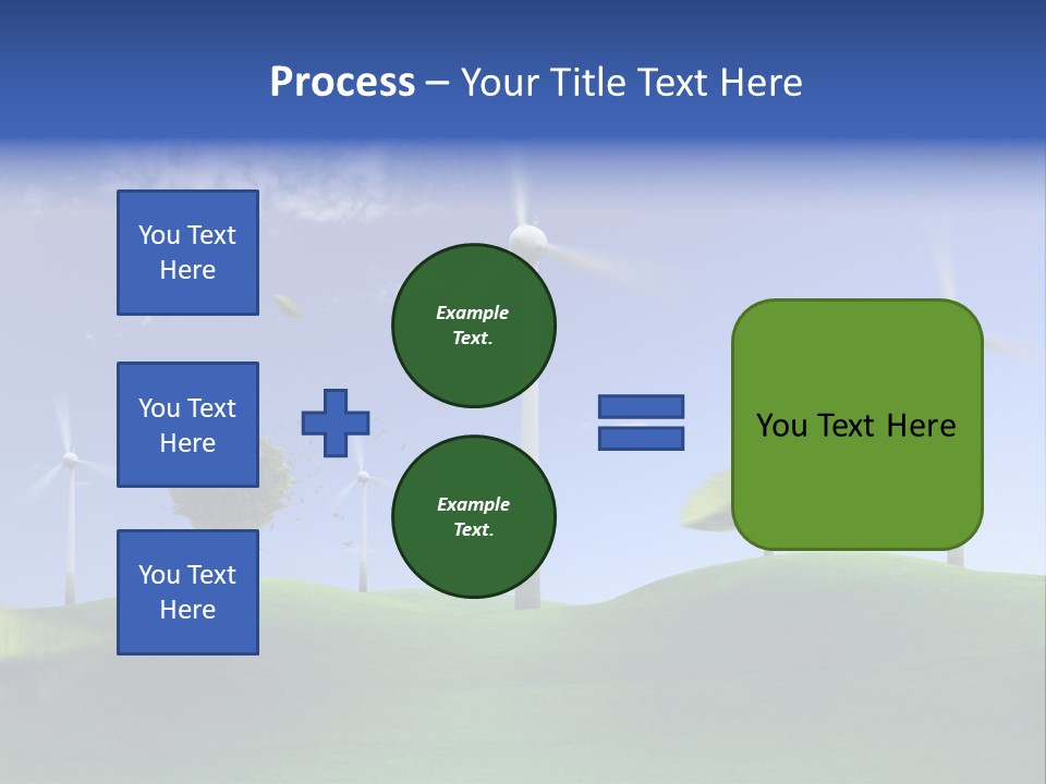 Nat Alternativ Windenergie PowerPoint Template