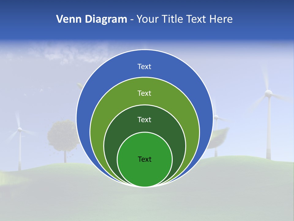 Nat Alternativ Windenergie PowerPoint Template