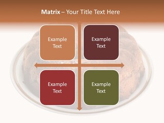 Apple Sweet Golden PowerPoint Template