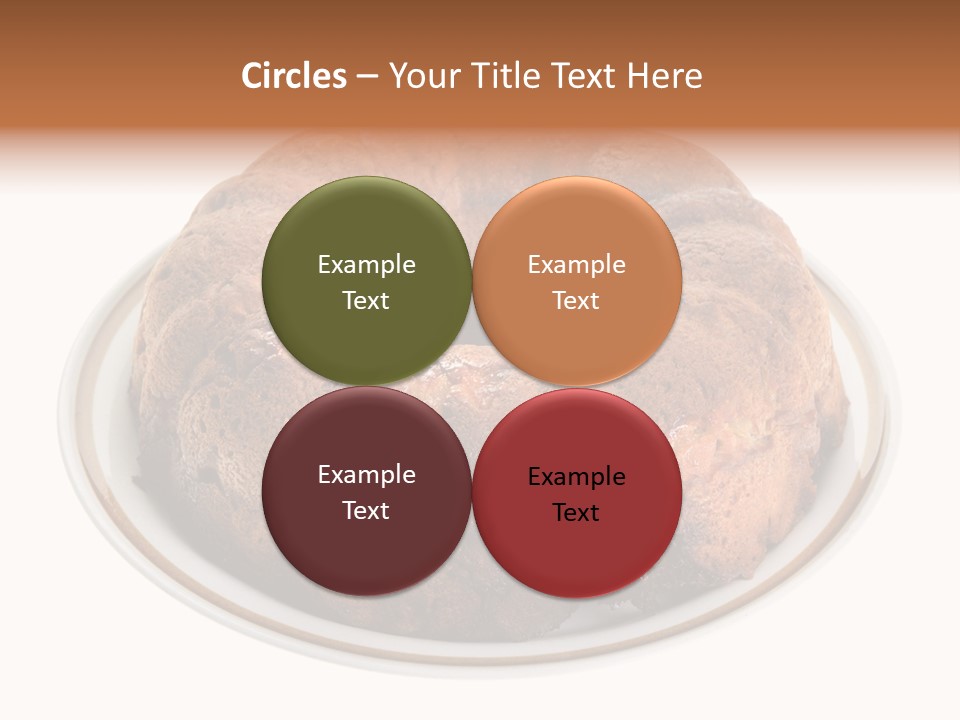 Apple Sweet Golden PowerPoint Template