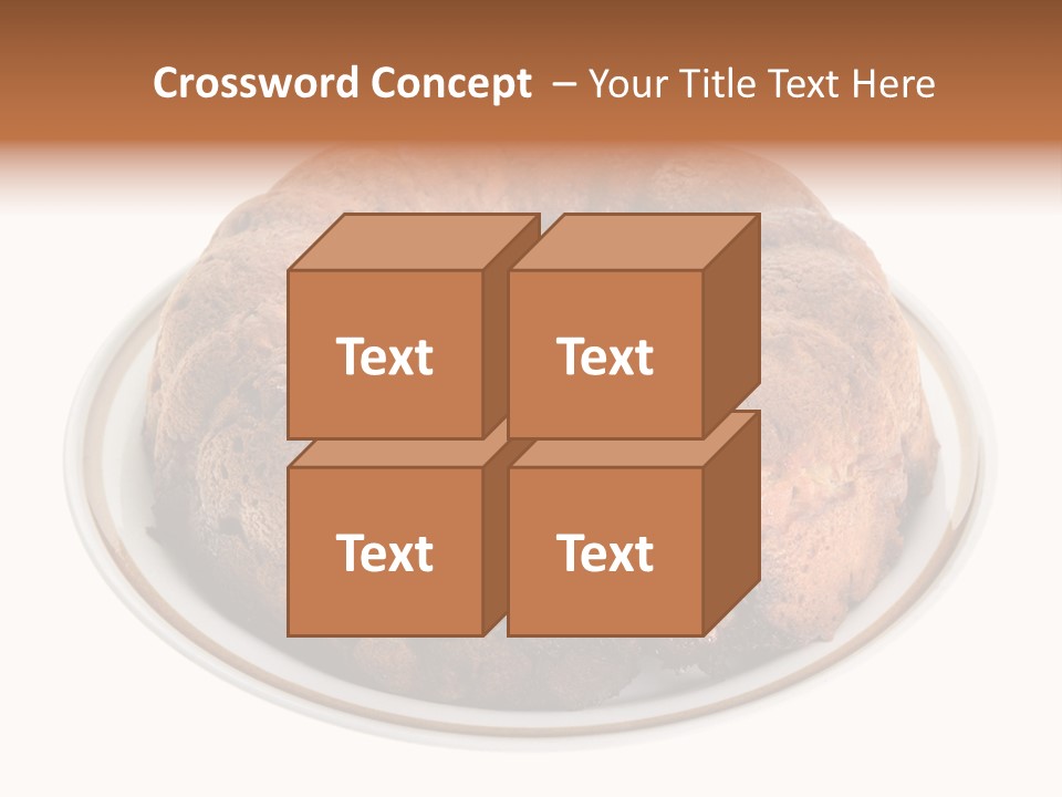 Apple Sweet Golden PowerPoint Template