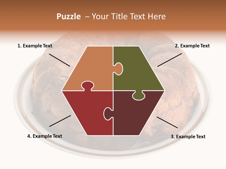 Apple Sweet Golden PowerPoint Template