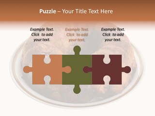 Apple Sweet Golden PowerPoint Template