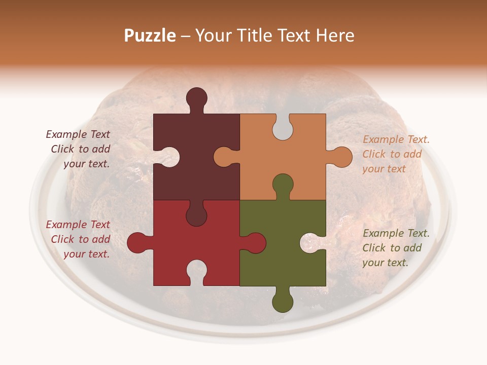 Apple Sweet Golden PowerPoint Template